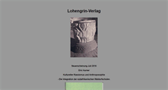 Desktop Screenshot of lohengrin-verlag.de